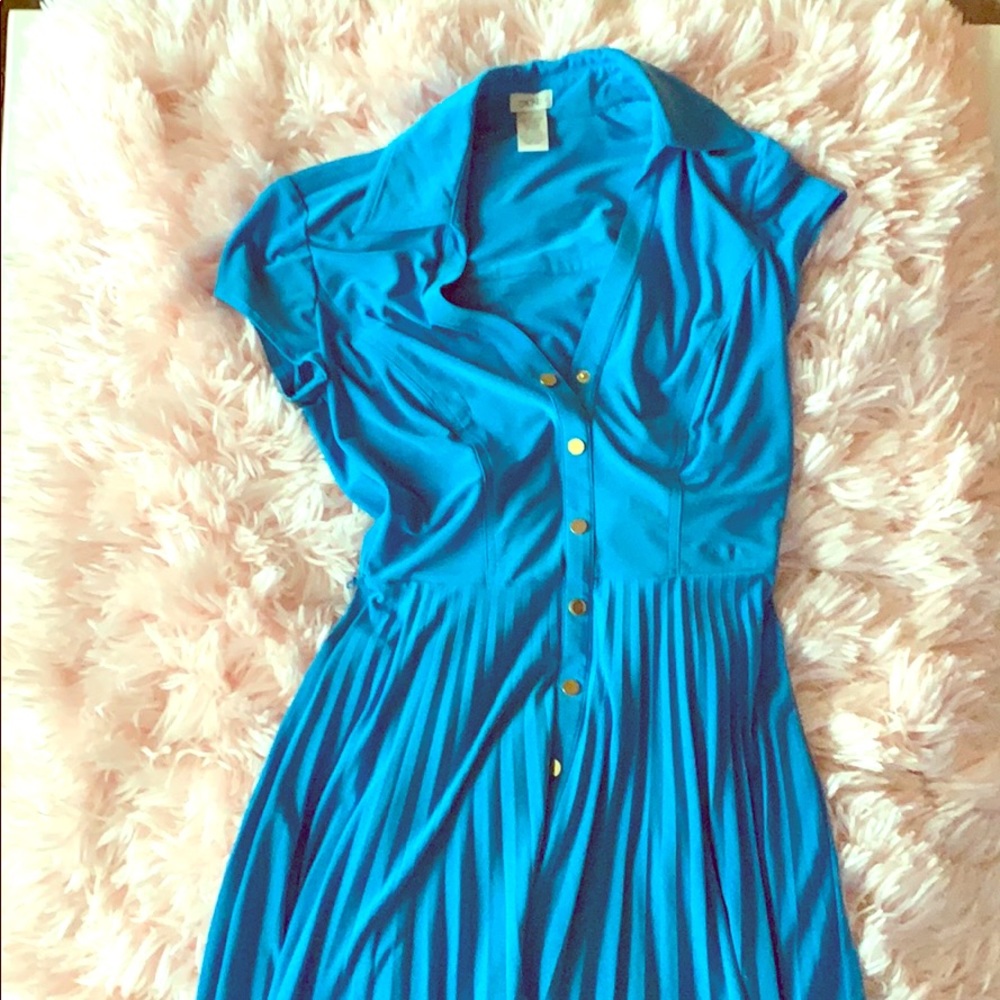 Pleated dress